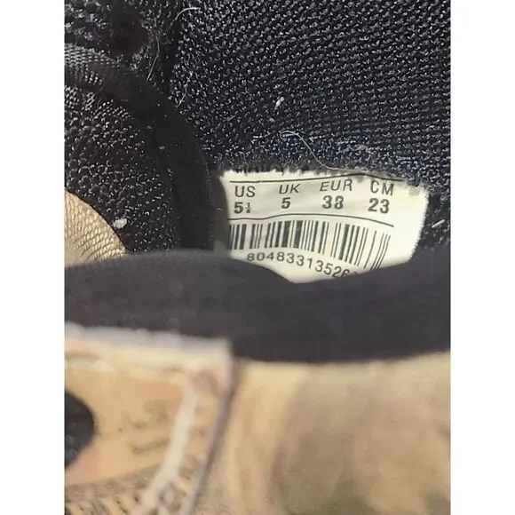 90s Tupac Shakur Makaveli Branded Sneakers Gold Money Hundred Dollar Size 5.5 - Picture 7 of 8